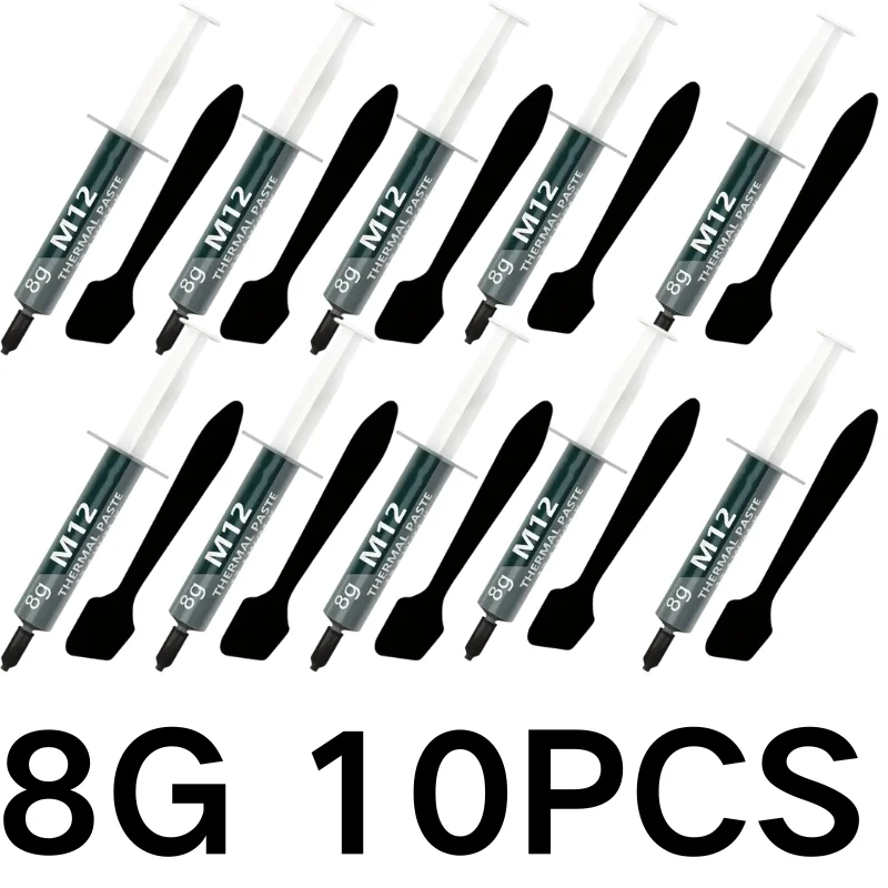 Koelpasta Thermisch geleidend vetpasta 12,4 W/MK 1/4/8/15/30g voor game-pc PS5 CPU GPU-koeling