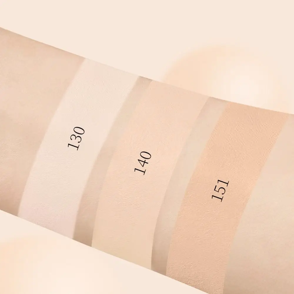 3 Colors Pressed Powder Foundation Silky Texture Oil Control Matte Concealer Waterproof Matte Finish Setting Powder Face Makeup