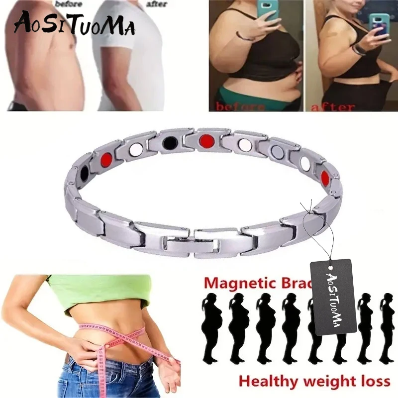 Therapy Bracelet Weight Loss Energy Slimming Bangle For Arthritis Pain Relieving Fat Burning Slimming Bracelet