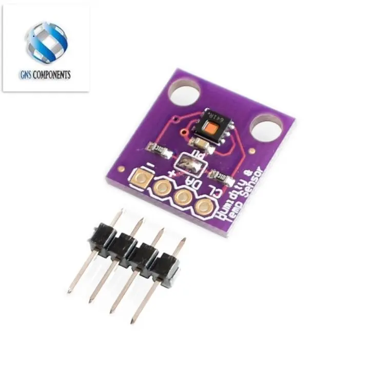 HDC1080 module Low Power, GY-213V-HDC1080 High Accuracy Digital Humidity Sensor with Temperature Sensor