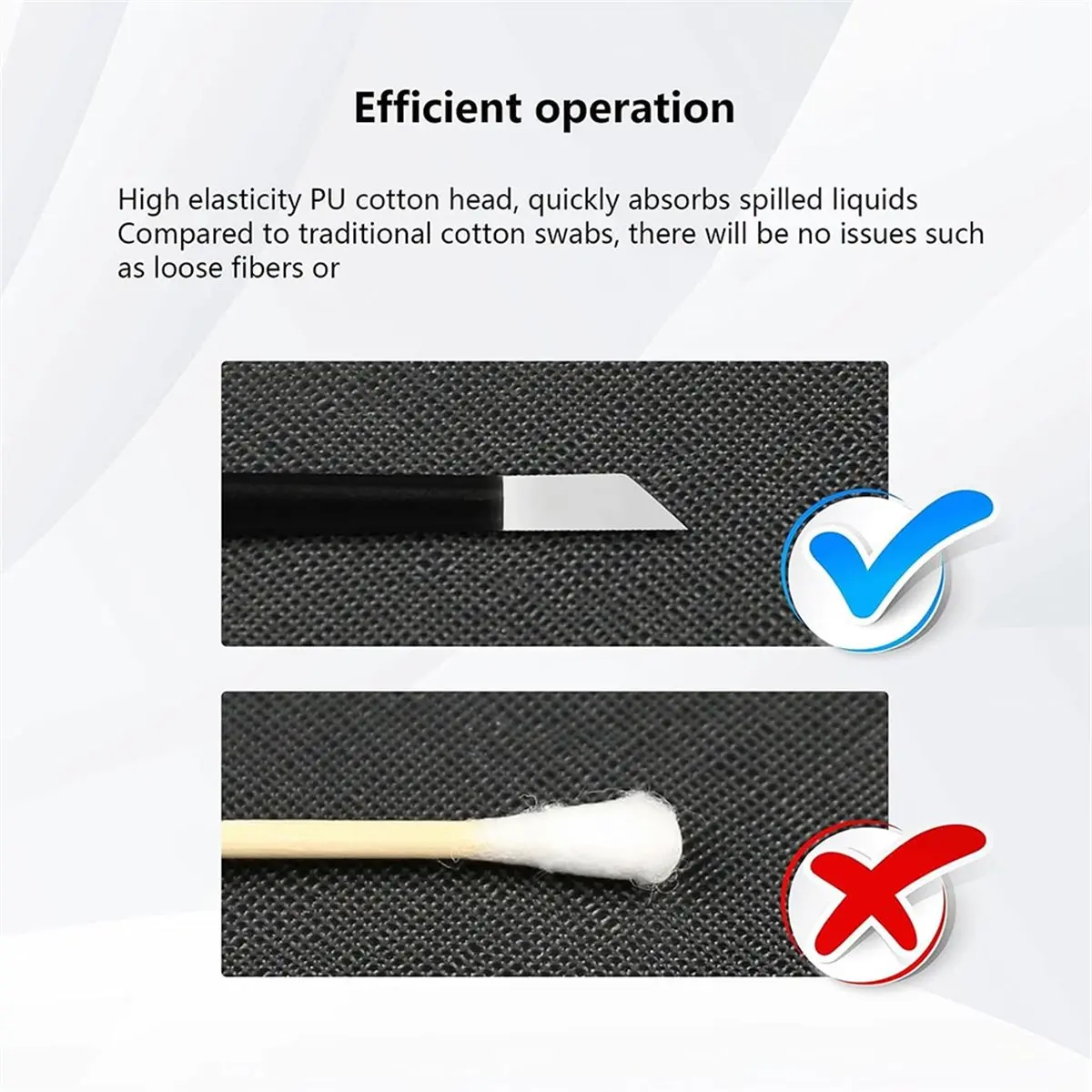 Cleaning Cotton Swabs Model Kit Panel Line Eraser with Dual Tip Sizes 3mm and 5mm for Fine Cleaning