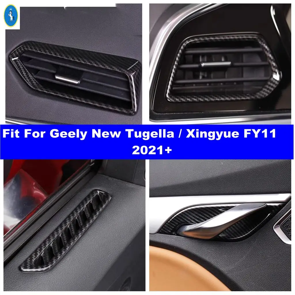 

Car Side AC Air Vent / Door Air Outlet / Handle Bowl Cover Trim Accessories For Geely New Tugella / Xingyue FY11 2021 2022 2023