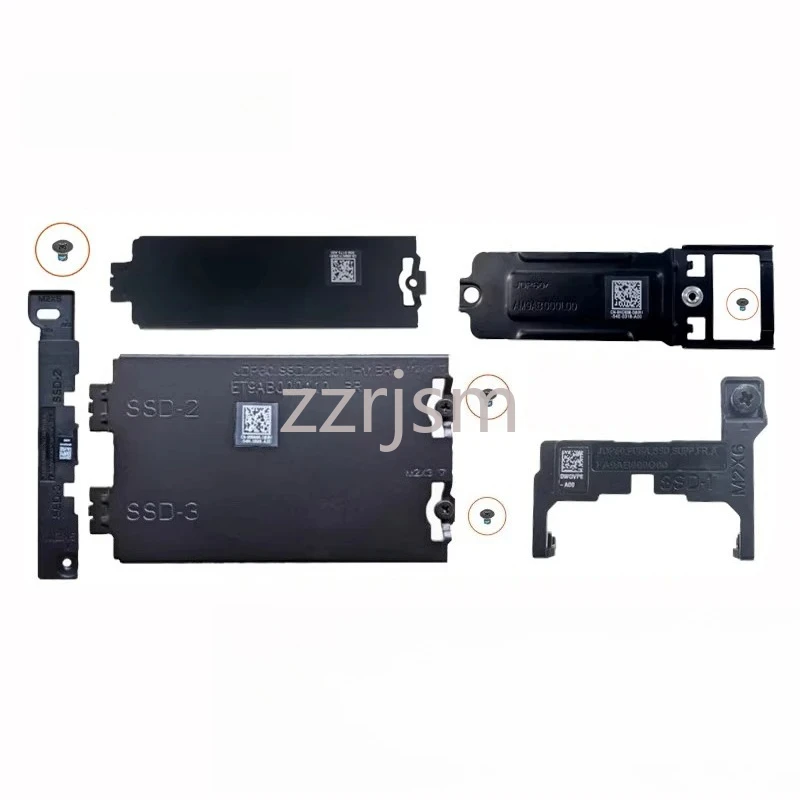 New Original Laptop SSD 2280 Bracket Heatsink Plate For DELL Alienware 16 18 Area-51 M2 SSD1/2/3 2230 to 2280