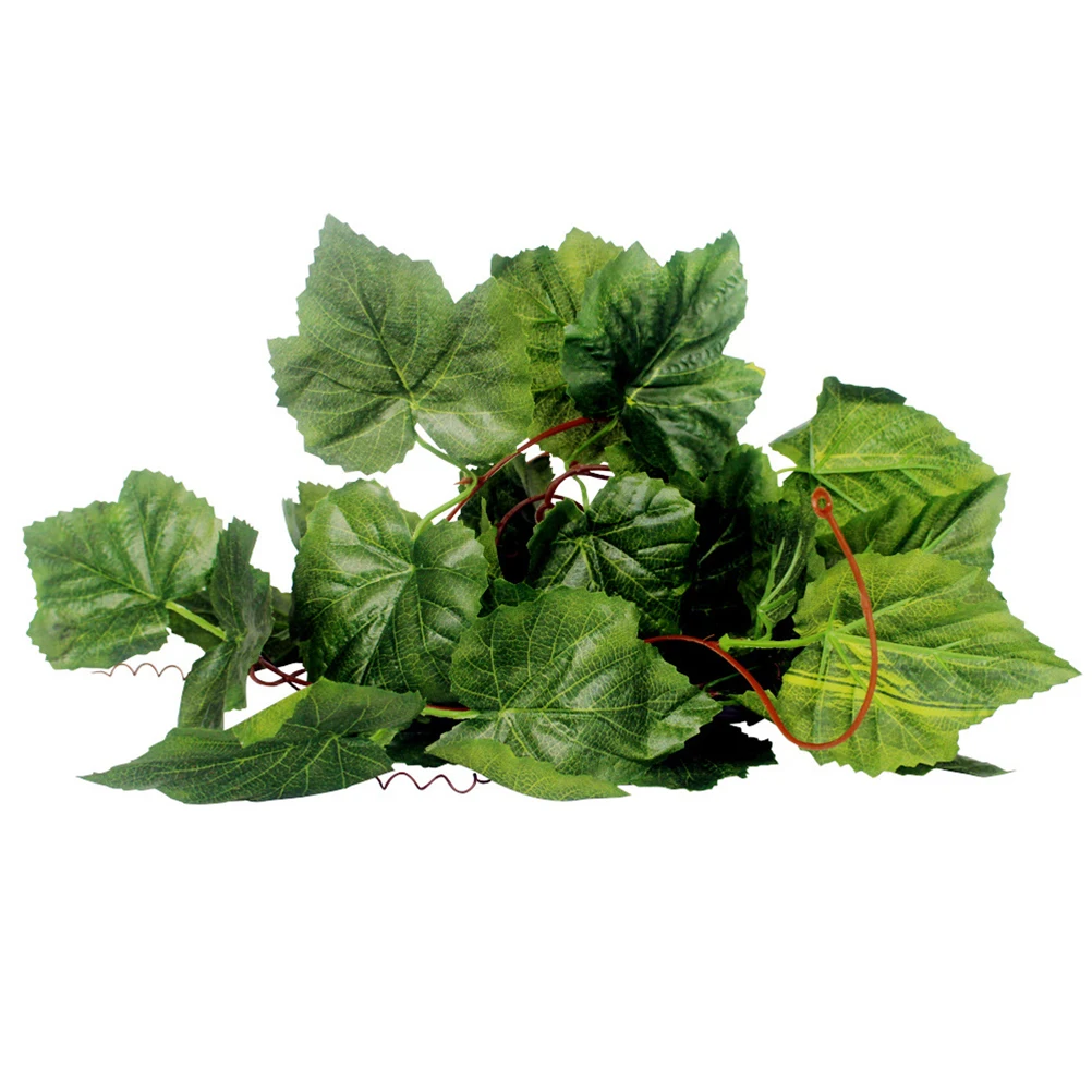 

250cm Lifelike Artificial Grape Vine Rattan Reptile Terrarium Decor Natural Vivid Reptile Box Decoration Terrarium Decor