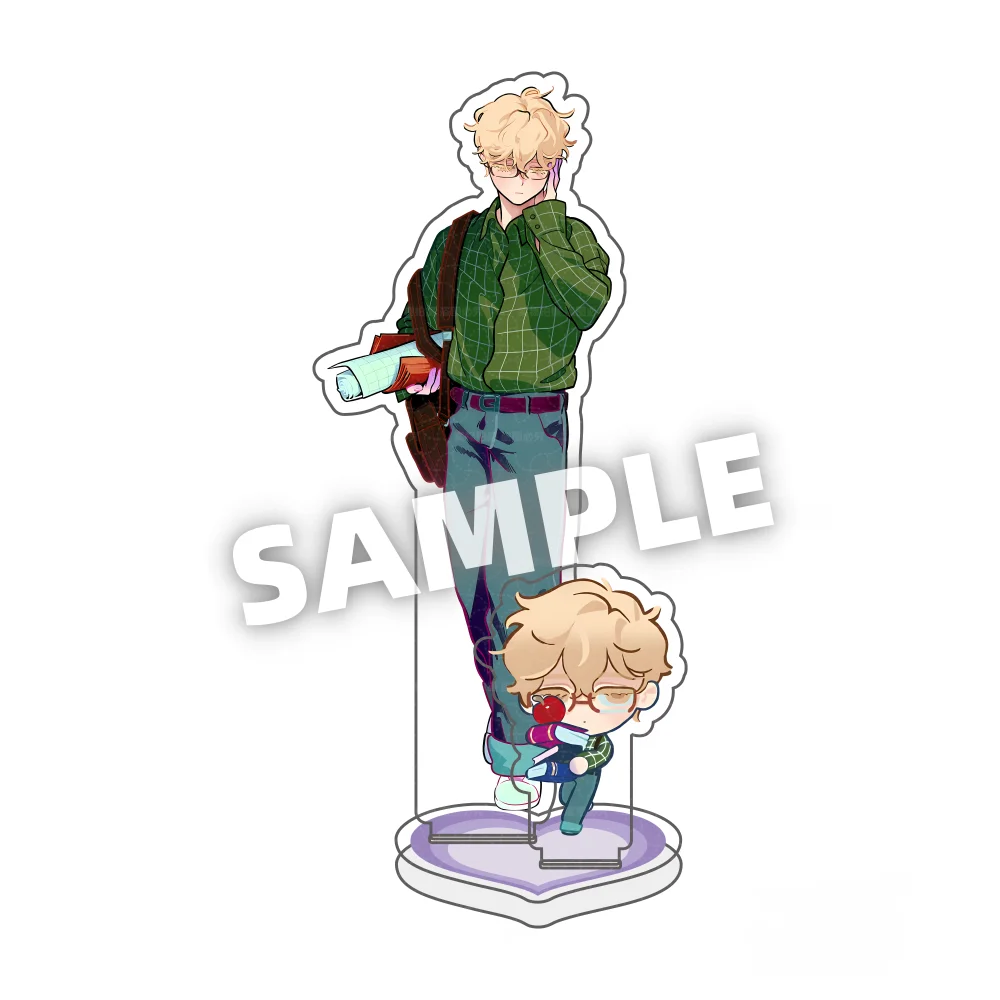 Anime ALIEN STAGE IVAN TILL LUKA SUA MIZI Geschenkspielzeug Acryl-Standmodell Actionfigur Ornament Zubehör Modell Desktop-Schlüsselanhänger