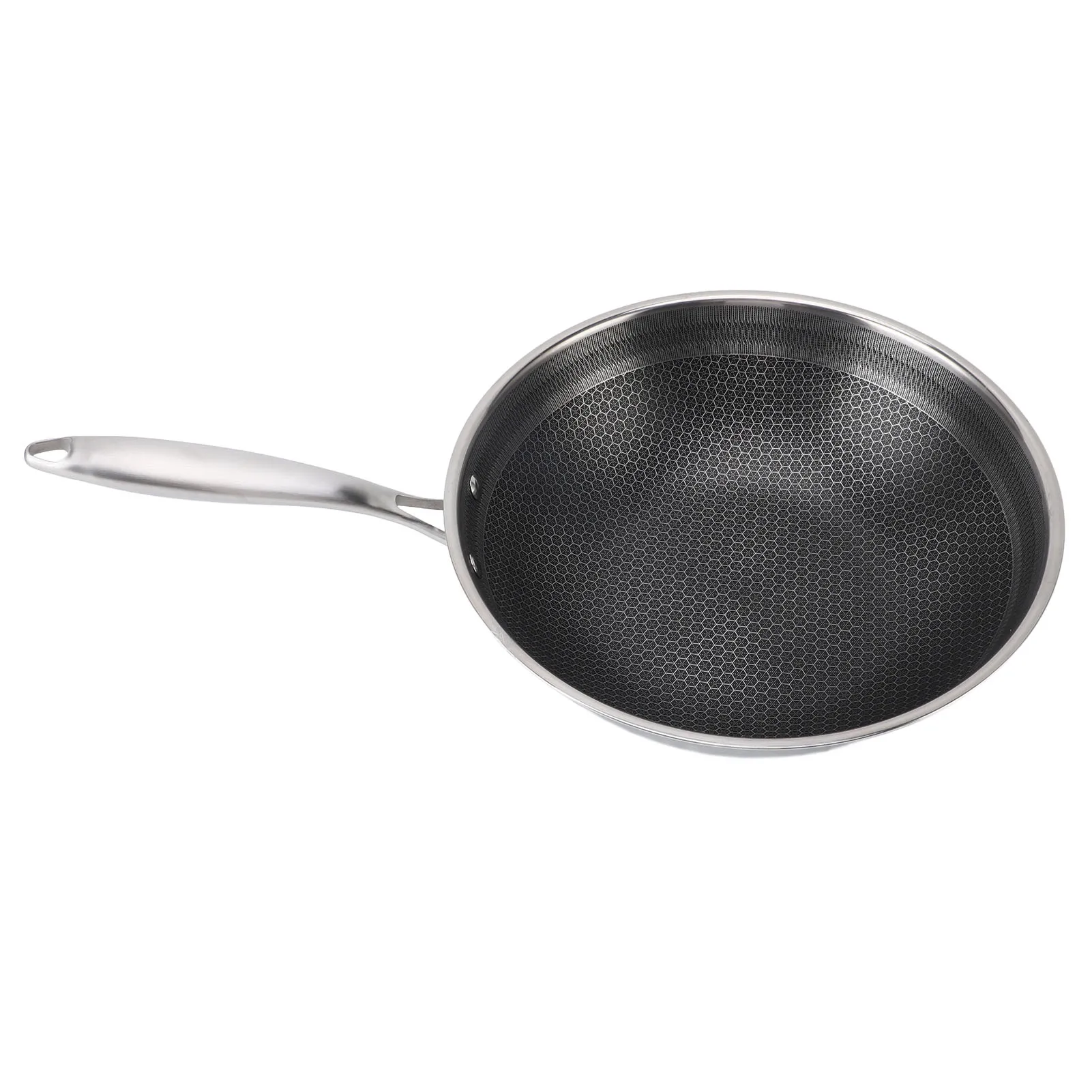 

Сковорода с антипригарным покрытием, сотовая сковорода из нержавеющей стали, сковорода с антипригарным покрытием, 316SUS, можно мыть в посудомоечной машине, быстрое выравнивание нагрева для индукционной плиты