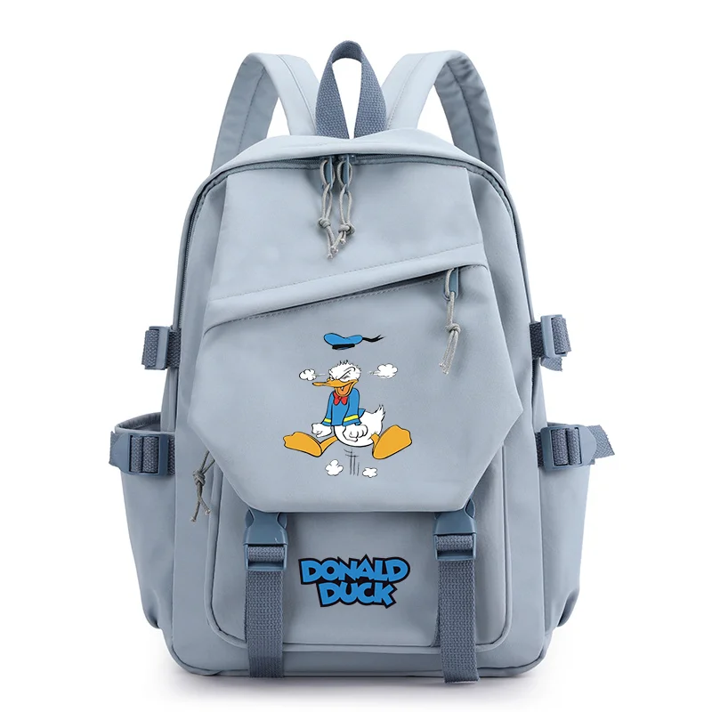 

Cartoon Donald Duck Boys Girls Kids School Book Bags Women Bagpack Teenagers Travel Backpack Mochila Escolar