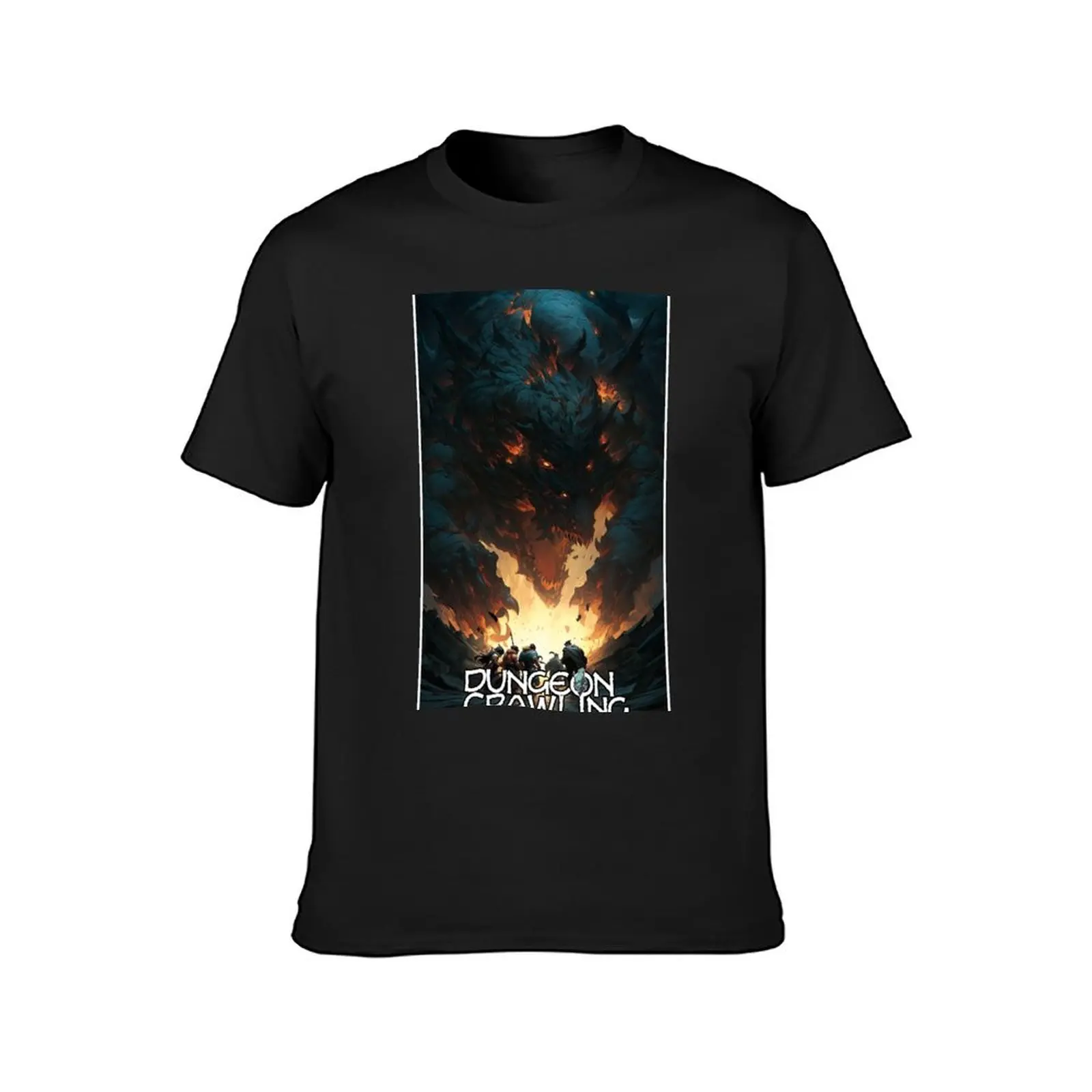 Dungeon Crawling - Gorgomotha the World Ender - Logo Version T-Shirt quick drying cute clothes oversized t shirts for men