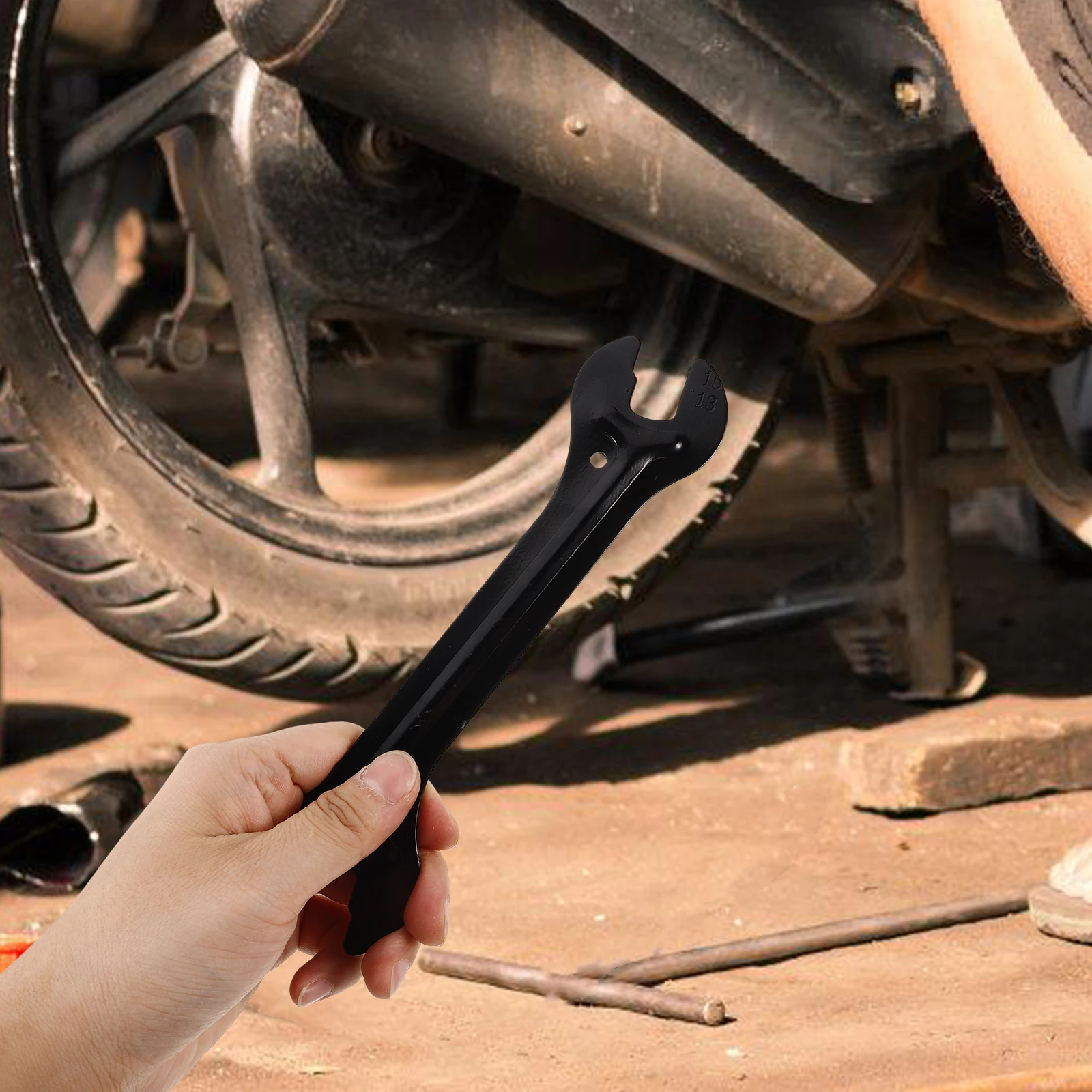 

1 set Bicycle Repair Tools Kit Durable Bike Wrench Spokes Tools Bottom Bracket Crankset Tire Valve Patch Kit Easy Carry Outdoor