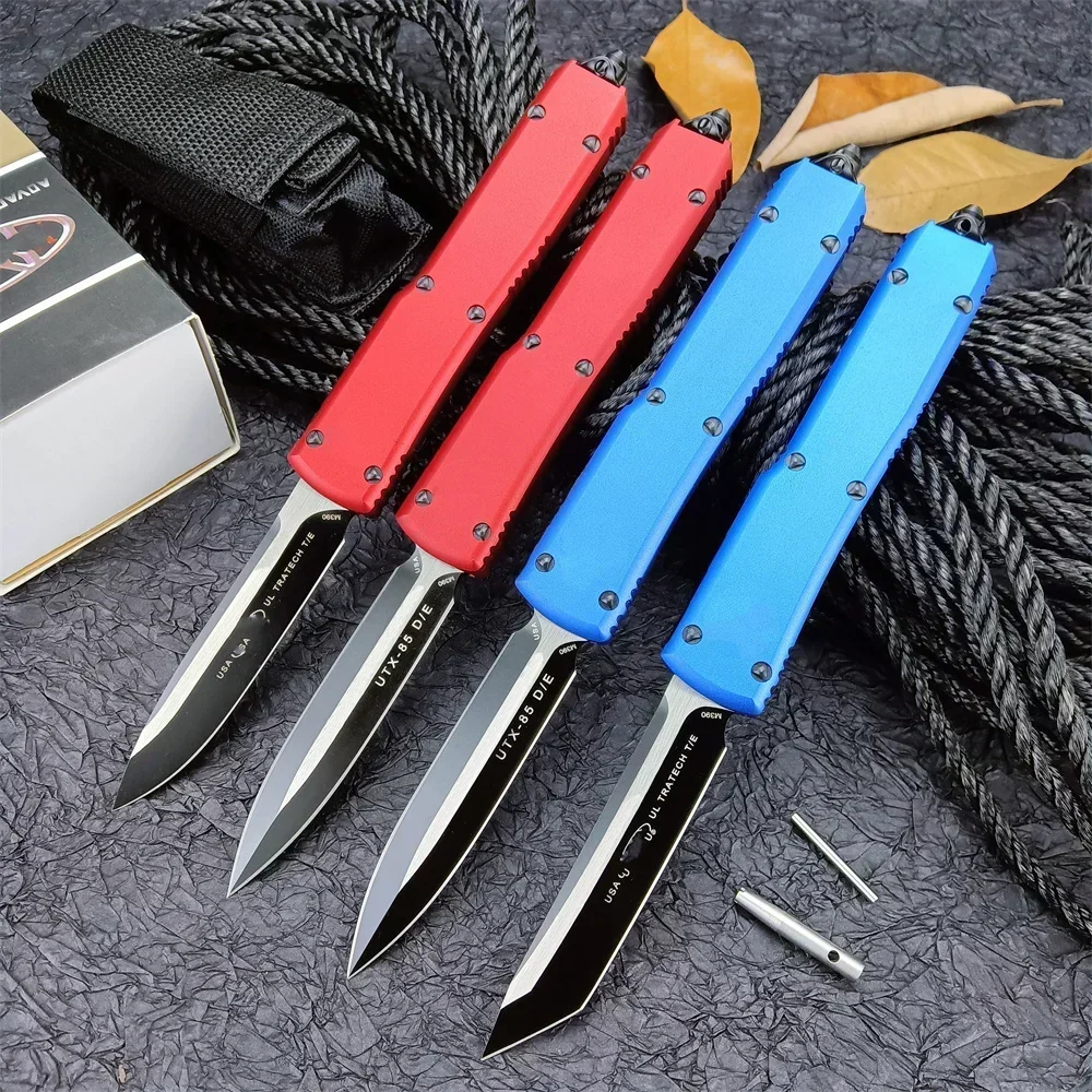 NEW MICRO Ultra Folding Knife UTSeries Assisted Knives D2 Blade Aluminium Alloy Handles Outdoor Tactical EDC Pocket Tool