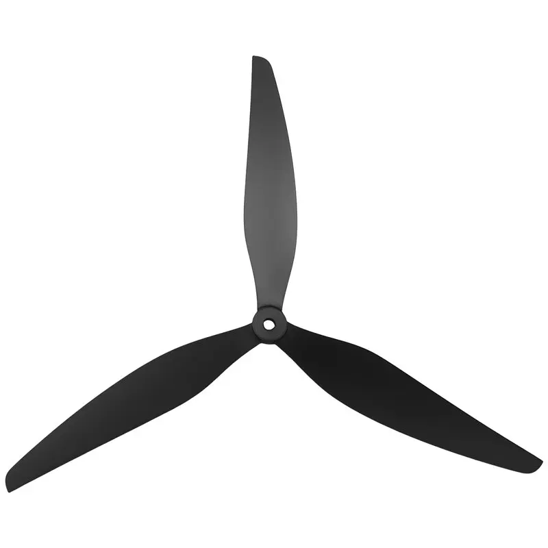 A20T 10x4.8x3 CCW 3-Blade Propeller, 10-Inch Nylon Prop for RC Airplane Multirotor Drone, High-Strength, Black