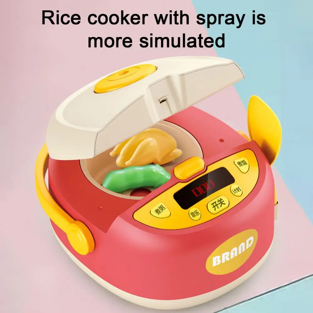 Juguetes de cocina seguros para niños pequeños, Mini juego de cocina realista con Cocina de Inducción eléctrica, juguete para verduras