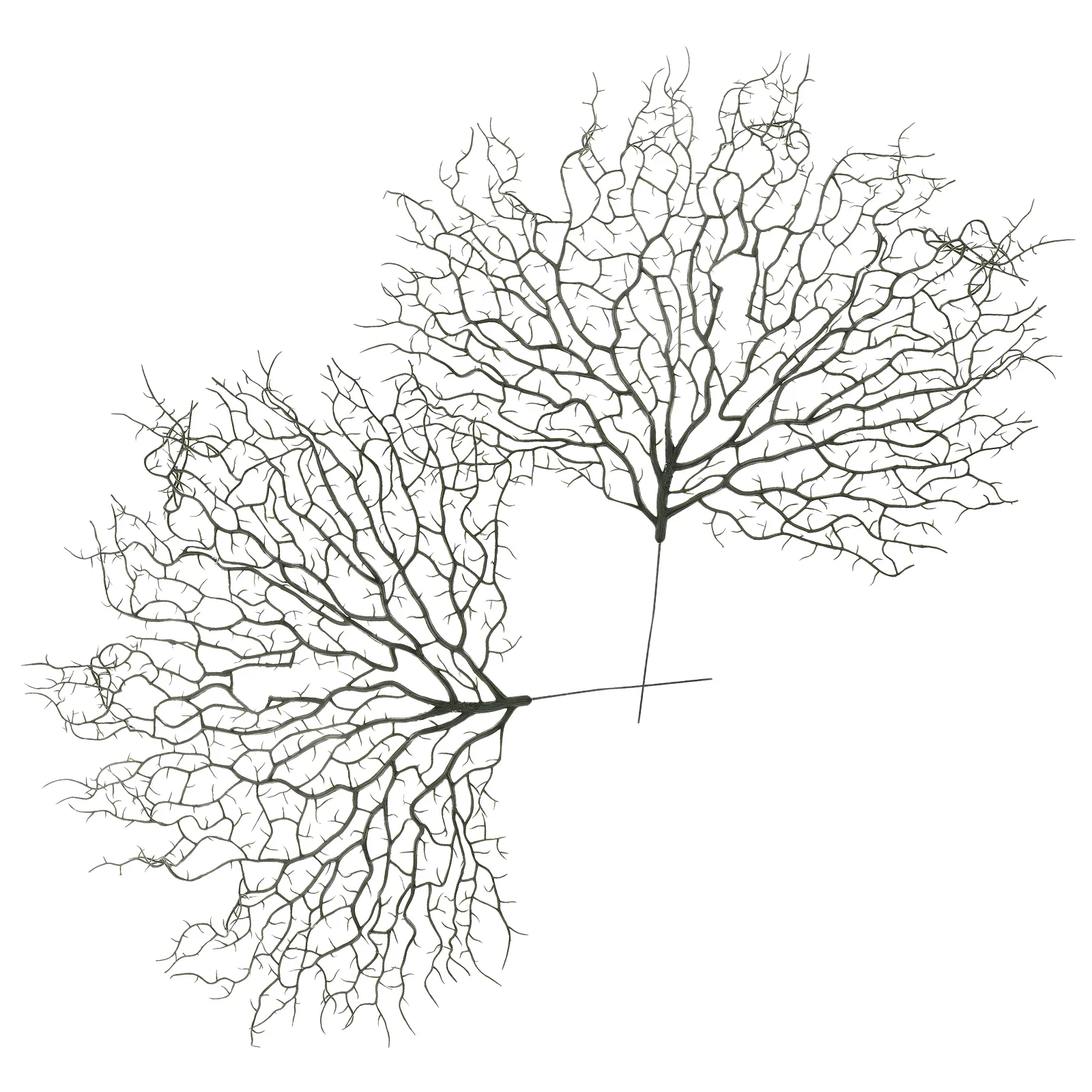 

2Pcs Artificial Coral Branches High Realism Stylish Decor Party Arrangements Versatile Use Decorative Sticks