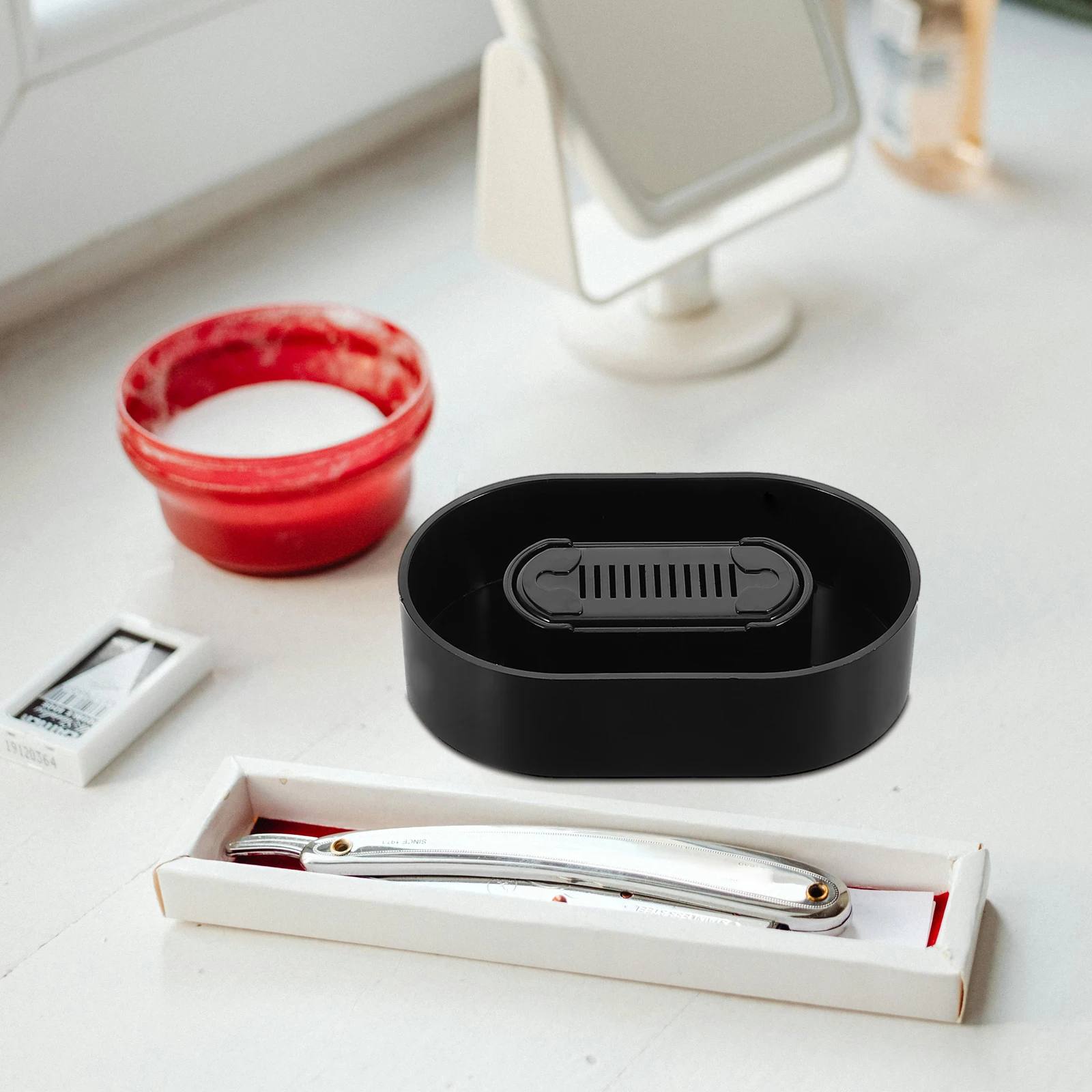 

Mini Portable Razor Cleaning Pod For Electric Shaver Men Reusable Manual Cleaner Compact Detachable Shaver Maintenance Kit