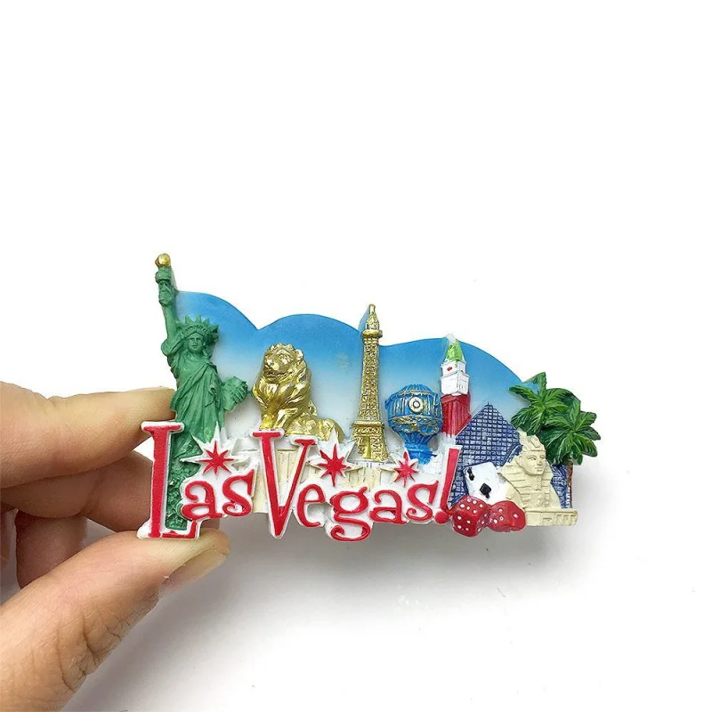 

World Landmarks Cultural Features Statue of Liberty Magnetic Fridge Magnet Travel Souvenir High-Value Gift