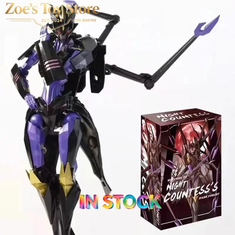 

Игрушка APC Toys Night Countess TFP Airachnid Blackarachnia, трансформирующаяся фигурка, оригинальный товар в наличии, коллекционная кукла