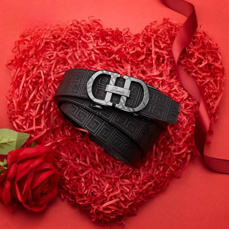 casual-men's-belt-layered-cowhide-automatic-buckle-genuine-leather-waist-belt-versatile-fashionable-male-accessory