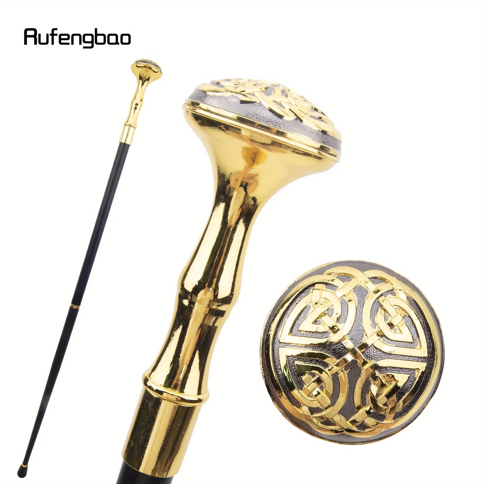 Four Leaf Clover Totem Walking Cane Fashion Stage Cane Decorative Stick Cane  Cosplay And Parties, For Cosplay & Party