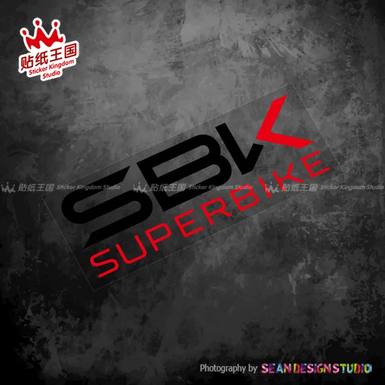 ملصقات دراجات نارية مقاومة للماء لـ SBK ، خوذة بطولة العالم ، ملصقات سوبربايك ، 21 #6
