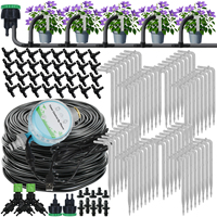 KESLA 5M-50M Portable Dripper Drip Arrow 1/4'' Micro Automatic Drip Irrigation Watering System Garden Hose for Greenhouse Bonsai