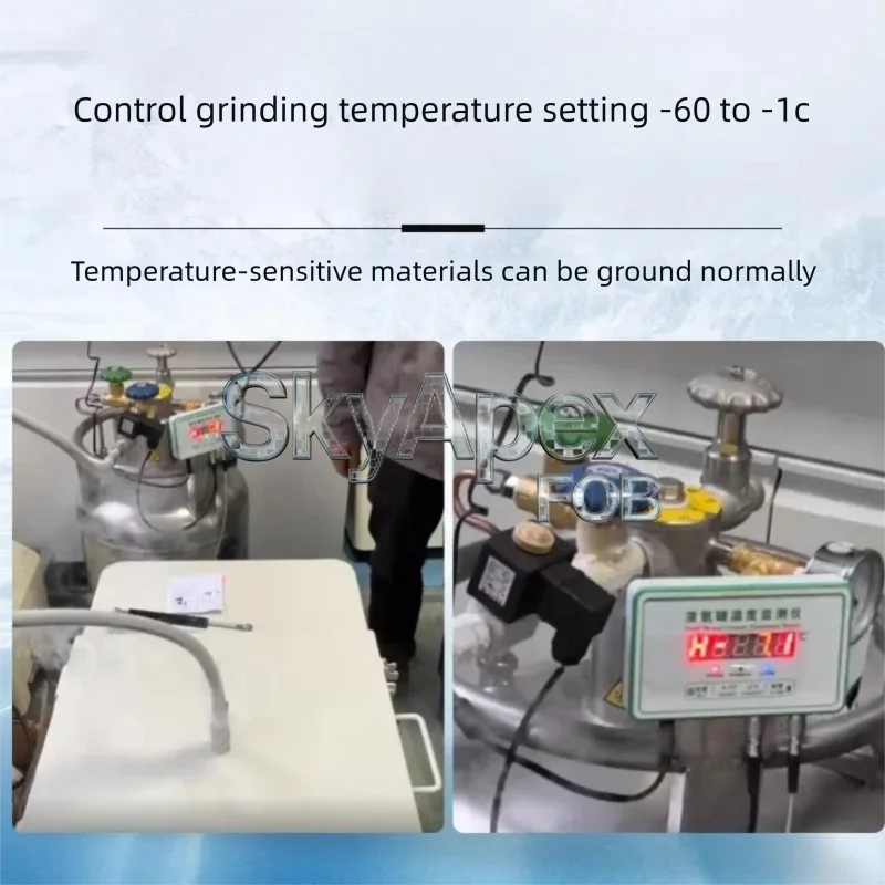 FOB Price Liquid Nitrogen Planetary Ball Mill Nano Low Temperature All Direction Lab Mill Machine Small Deposit