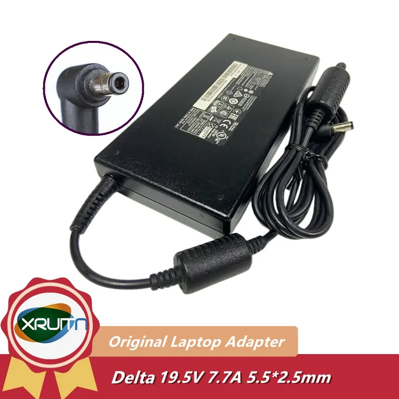 

New Genuine Delta 19.5V 7.7A 150W ADP-150VB B ADP-150ZB B AC Adapter Charger For MSI GE62 GE72 GS60 GF62 7RE-2025 Gaming Laptop