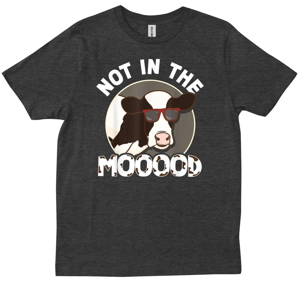 Dairy Farmer Not In The Mood Cow Appreciation Day Farming Country Life T-shirt Graphic For Men Clothing Women Short Sleeve Tees