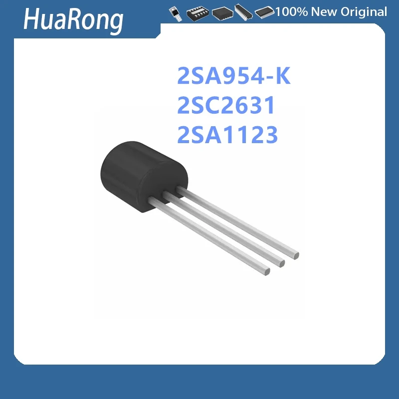 

20 шт./лот 2SA954-K 2SA954 A954 2SC2631 C2631 2SA1123 A1123 TO-92