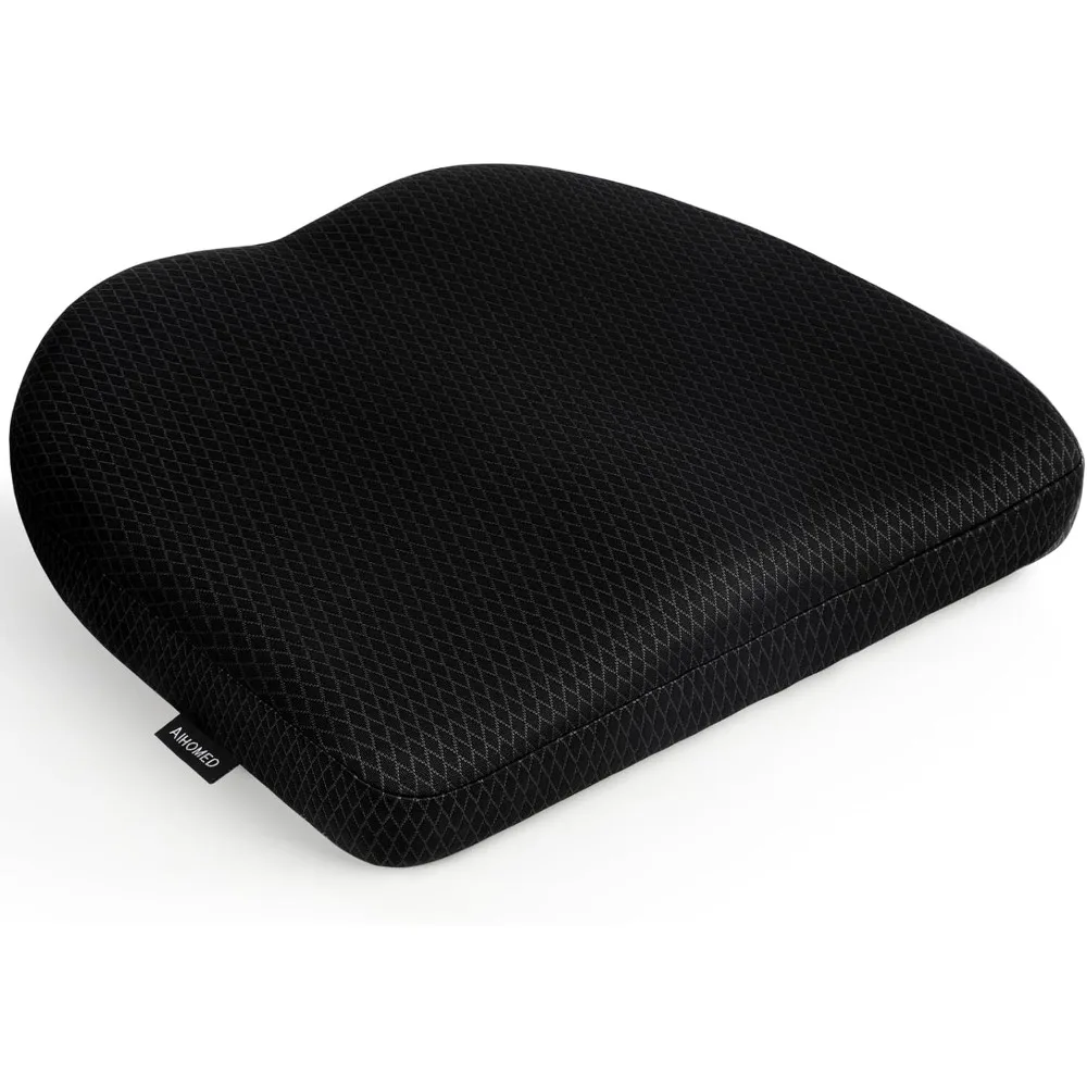 

Breathable Pressure Relief Office Chair Cushion for Extended Sitting in Gaming, Cars, and Wheelchairs with Extra-Dense Air Fiber