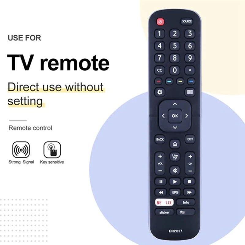 EN2H27 LCD TV Remote Control For Hisense N2A27ST EN2AW27H EN2AG27 Multi-Function Smart TV Remote Control