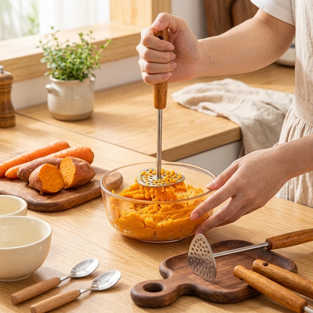 Prensa manual para puré de pat - Baby Food With Sweet Potato reseña y precio
