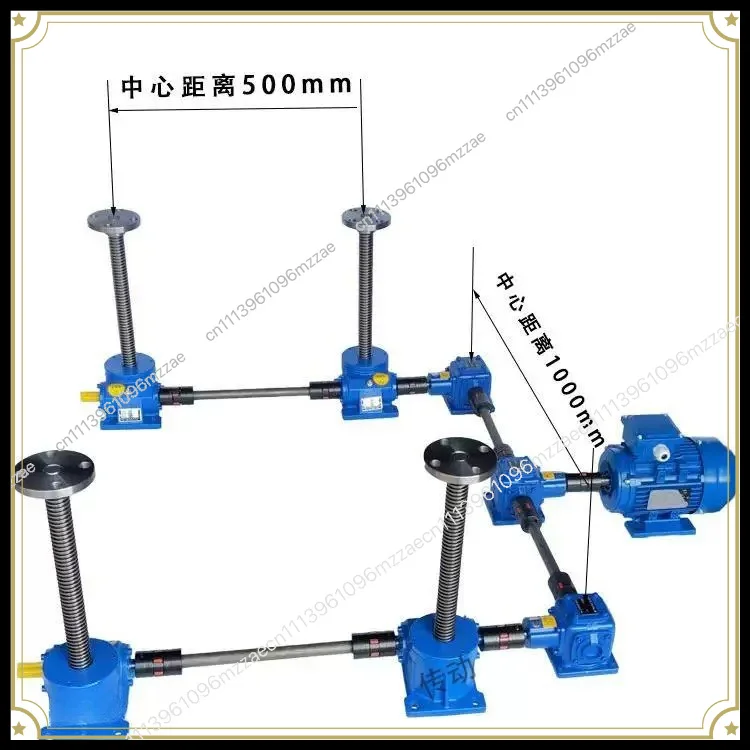 Screw Lift Series Turbine Screw Lift Synchronous Lifting Platform