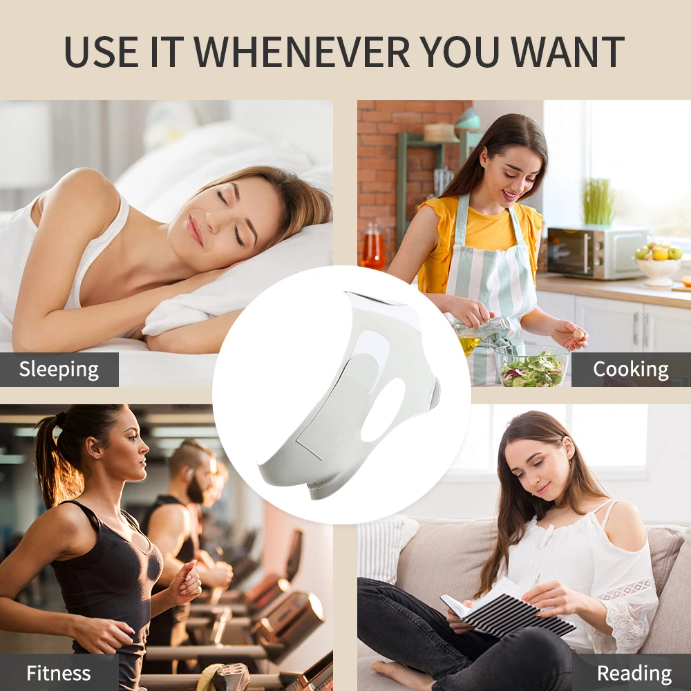 VFace Facial Shaper Mask Face Lifting and Firming Physical Contouring Chin Cheek Lift Up Belt Skin Lifting Firming Beauty Device