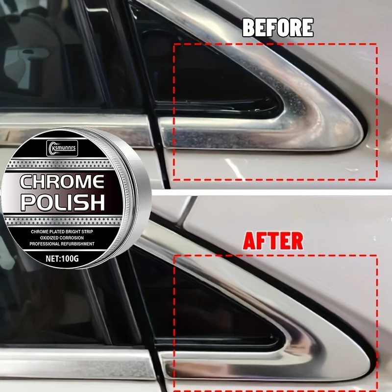 1個100g 車のクロームパーツ再生・修理ペースト ドアハン - Door Handle のレビューと価格