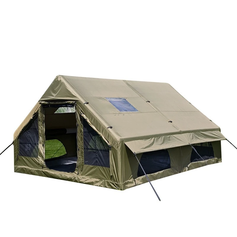 

Outdoor quick-open camping tent 3-4 people fully automatic inflatable tent camping