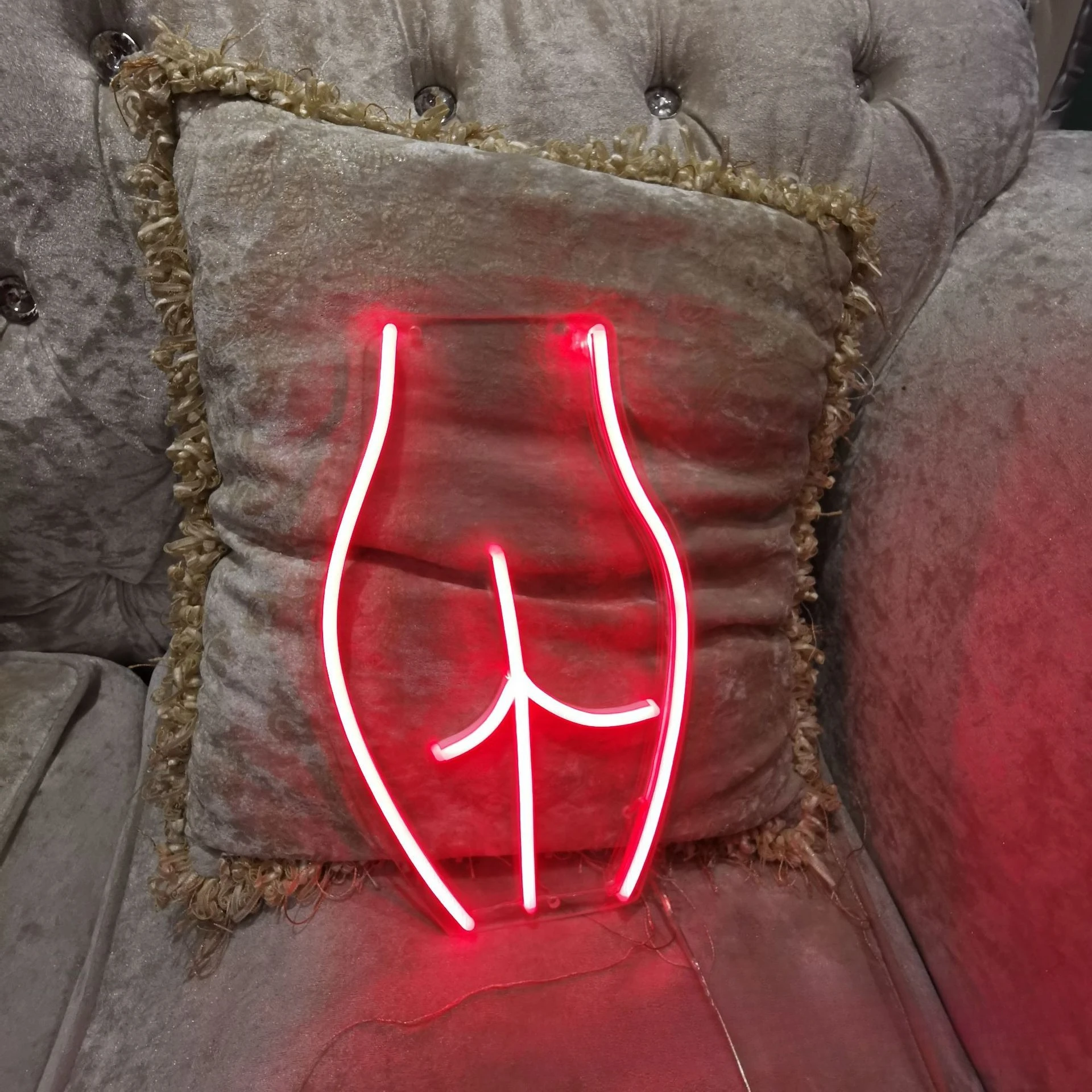 Lady Neon Sign USB Dimming LED Light Sign for Preppy Room Decor Light Up Sign for Birthday Party Decoration Christmas Gift