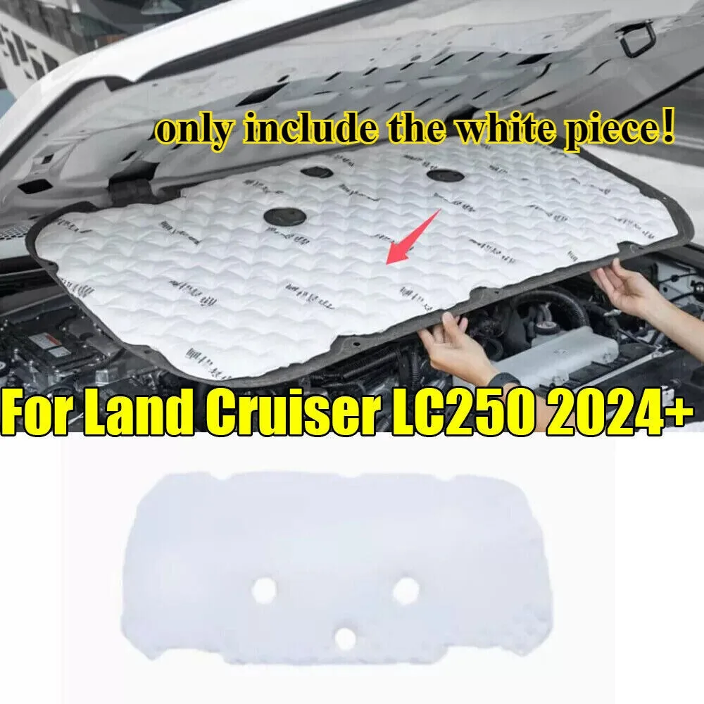 

Коврик для акустической изоляции переднего капота двигателя для Land Cruiser LC250 2024+