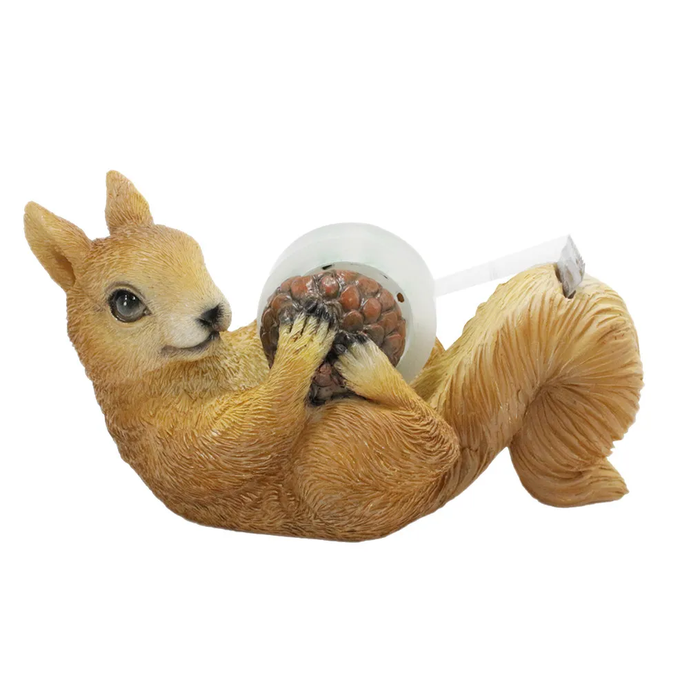 squirrel-shaped-tape-dispenser-resin-desktop-tape-cutter-washi-masking-adhesive-roll-holder-cute-office-school-home-stationery