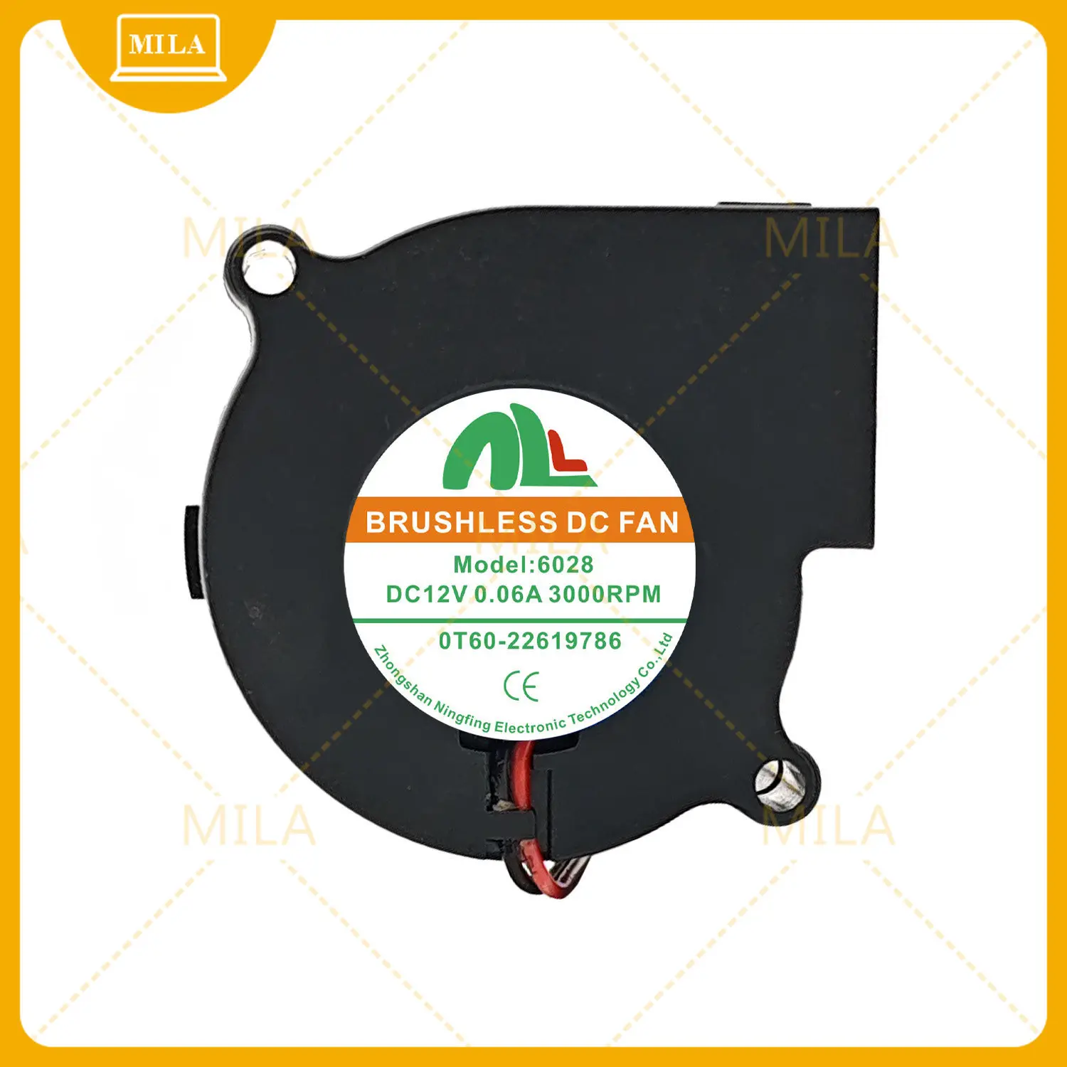 New For NL5015 6028 7530 9733 12V24V Turbo Blower Humidifier Cooling Fan