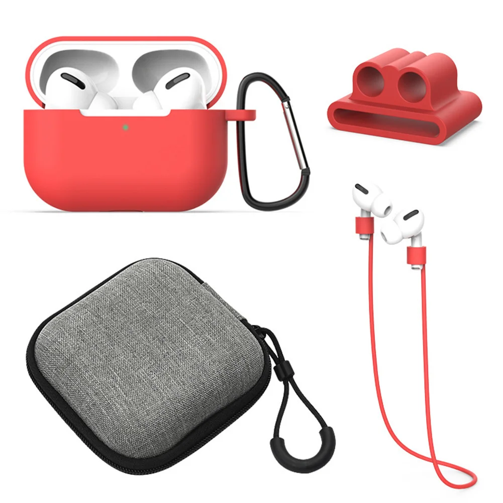 Anti Scratch Case for AirPods Pro 2  5 IN 1 Set with Wireless Earphone Storage Box  Perfect for Fitness Enthusiasts