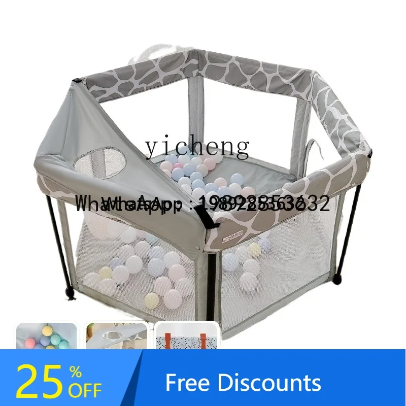 ABC Recinzione da gioco per interni Vita dei bambini Recinzione anticaduta strisciante per bambini Griglia protettiva portatile pieghevole