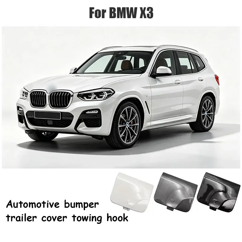 For BMW G01 X3 2018-2020 Car Rear Bumper Tow Hook Cover Cap Towing Eye Accessories