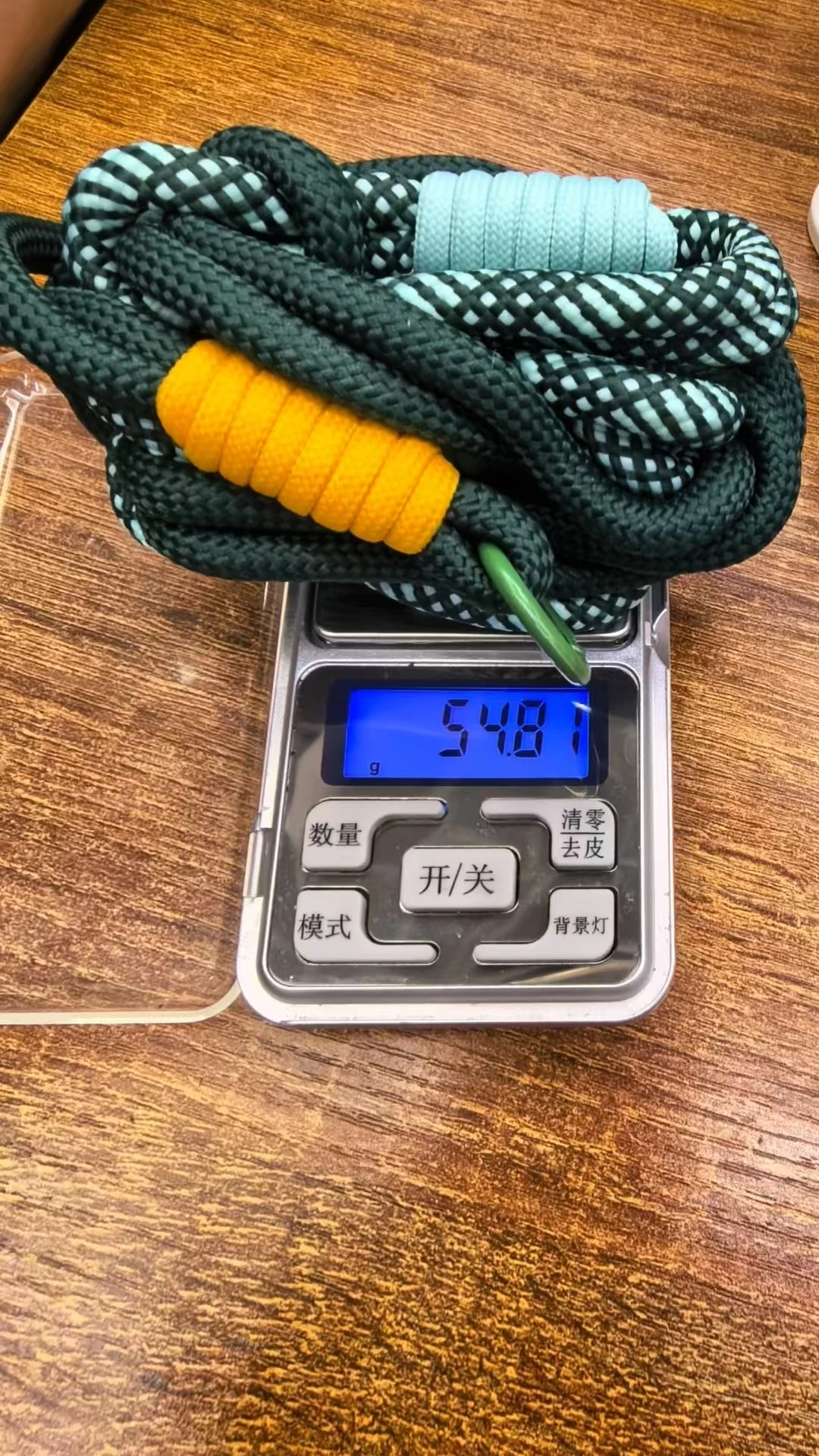 매는 밧줄 크로스 바디 어깨 끈 키 체인 조정 가능한 한국 긴 로프 휴대 전화 액세서리에 ... - 4