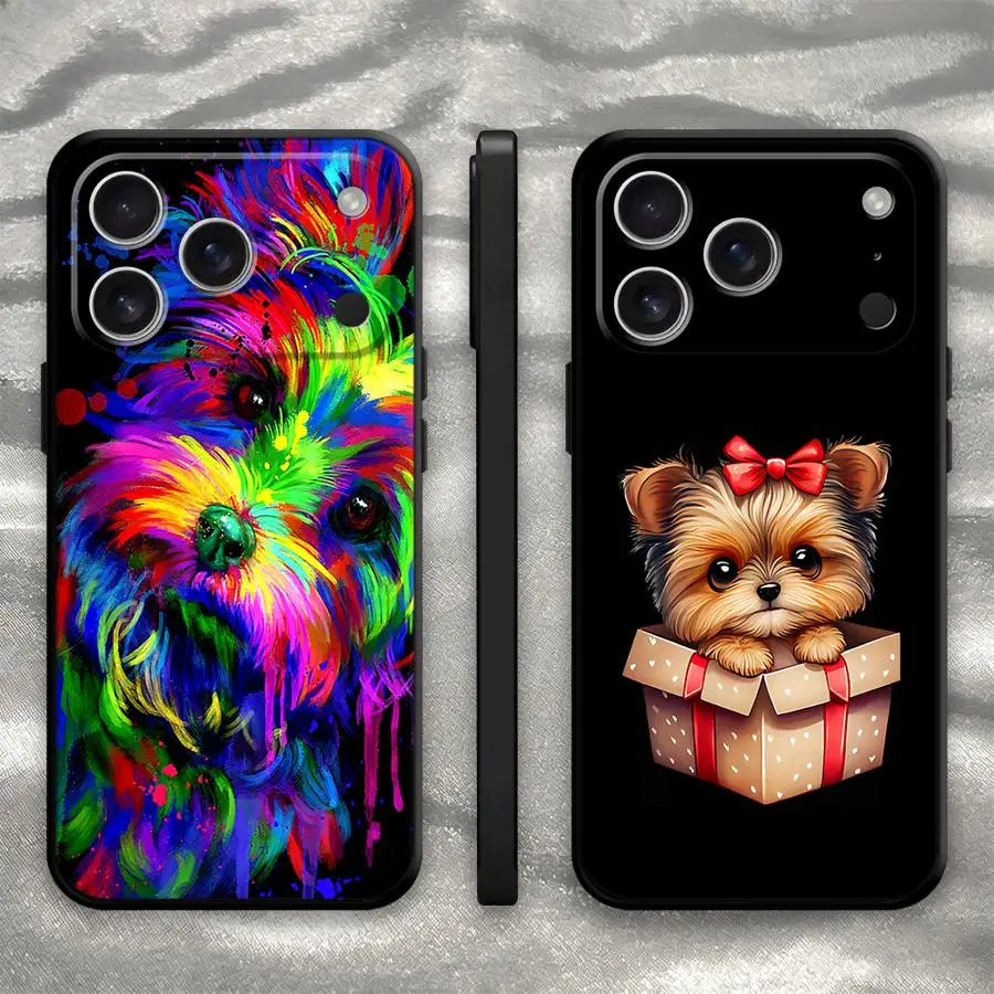 Phone Cover Case for Apple iPhone 17 Pro Max 13 Mini XS XR 11 12 Plus 16 15 7 8 Air Yorkshire Terrier