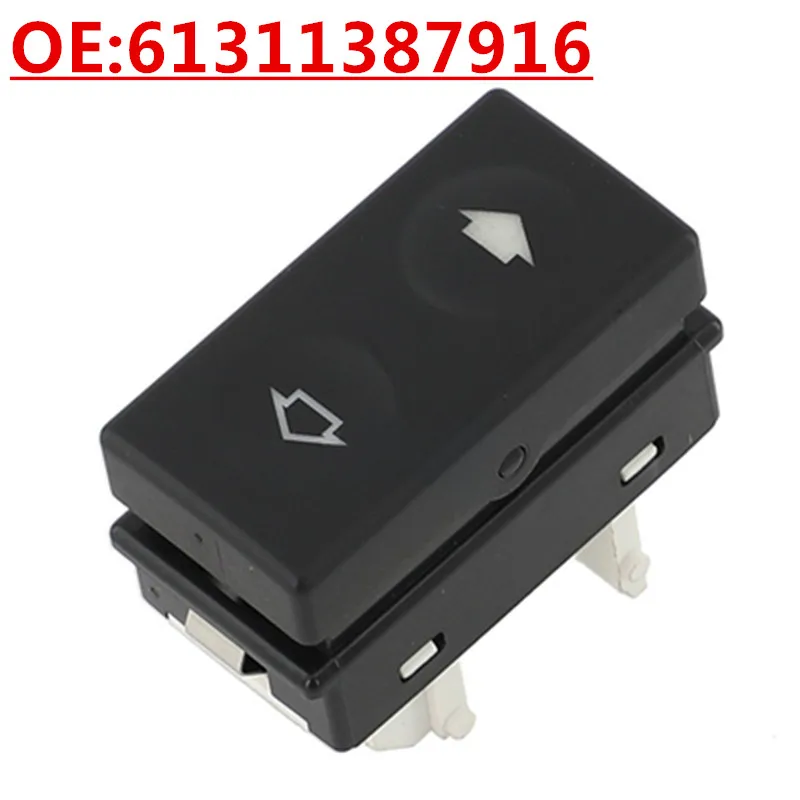

OE:61311387916 Auto Accessories Glass Lifter Single Switch Power Window Control Switch For BMW E36
