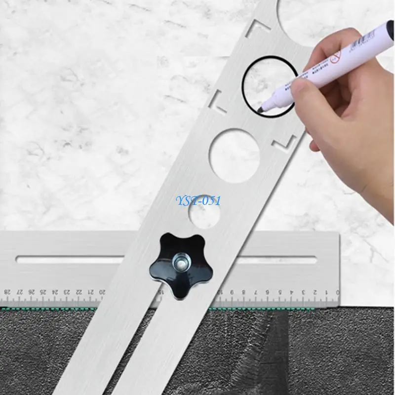 

E15A Alloy Tile & Glass Hole Locator with Antislip Base Builtin Water Cooling System