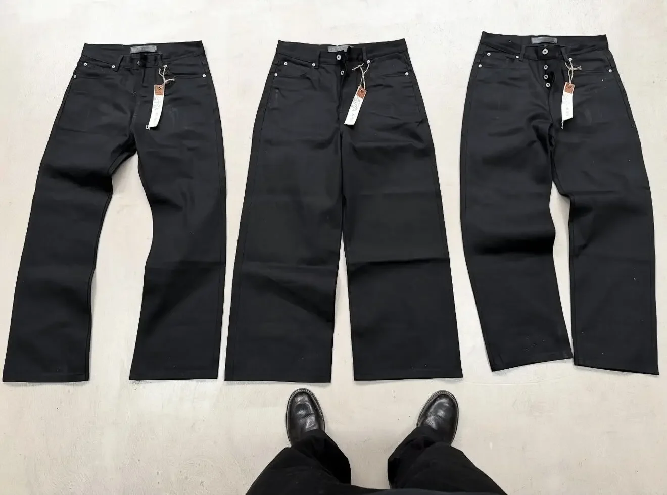 

American nofaith red edge red ear original cow micro pull bootcut fit jeans