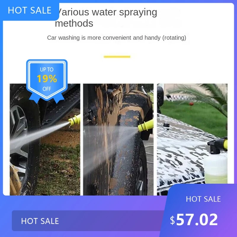 Practical09816 Portable Ultra High Pressure Car Washing Machine 220V High Power Washer Machine With Brush Water Gun Water Pum 21