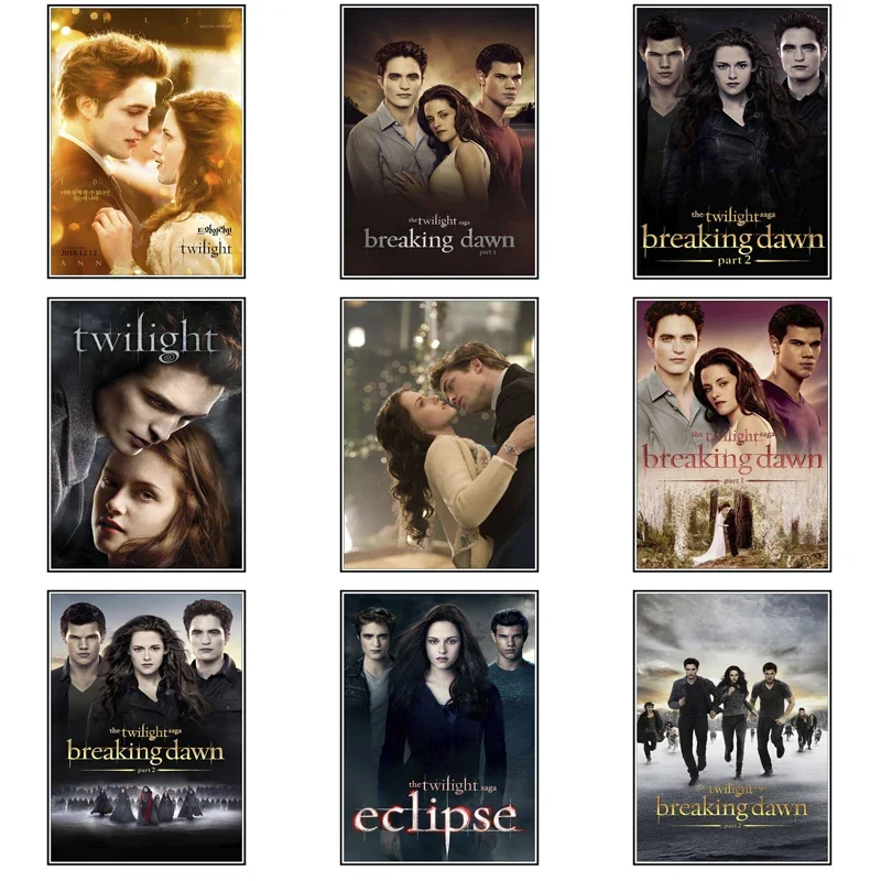 Twilight Movie Print Art Canvas Poster  Stunning Wall Decor for Living Room Home Decoration Perfect Gift Idea