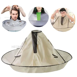Waterproof Adult Haircut Cover Folding Umbrella cover, home hairdresser, 1pc 11 Main Sales Barbeiro Cover - №10